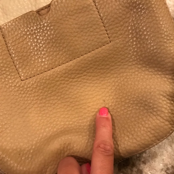 Cole Haan leather crossbody bag purse. Brown tan - Picture 7 of 13